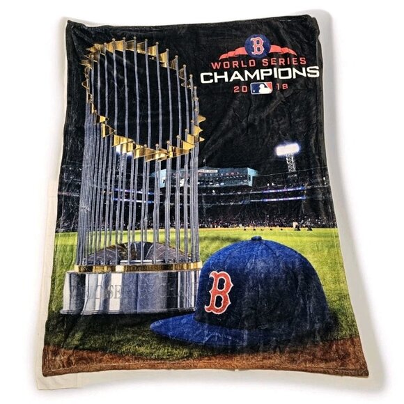 Northwest Other - Boston Red Sox MLB 2018 World Series Champions Baseball Soft Throw 62x48"